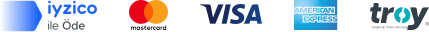 Visa, Mastercard, American Express, Troy ve iyzico